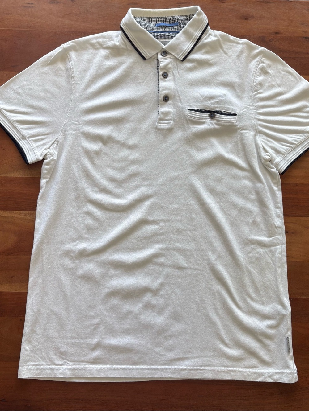 Ted Baker White Polo Shirt
